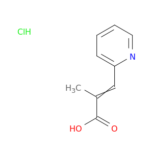 2-Methyl-3-(pyridin-2-yl)prop-2-enoic acid hydrochloride
