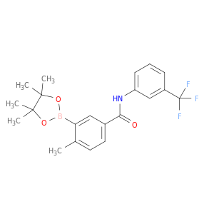 5-(3-叔丁基苯基氨基甲酰基)-2-甲基苯硼酸频那醇酯