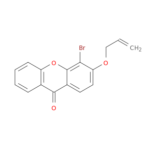 9H-Xanthen-9-one, 4-bromo-3-(2-propenyloxy)-