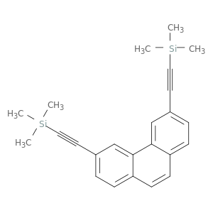 Phenanthrene, 3,6-bis[2-(trimethylsilyl)ethynyl]-