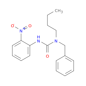 Urea, N-butyl-N'-(2-nitrophenyl)-N-(phenylmethyl)-