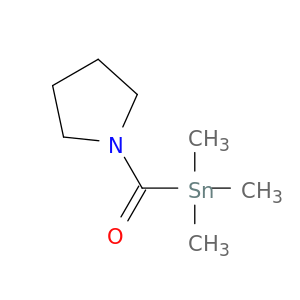 Pyrrolidine, 1-[(trimethylstannyl)carbonyl]-