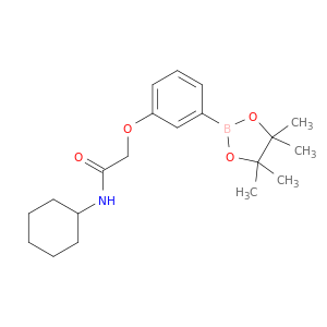 N-环己基-2-（3-（硼酸频那醇酯）苯氧基）乙酰胺
