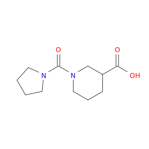 1-(Pyrrolidine-1-carbonyl)piperidine-3-carboxylic acid