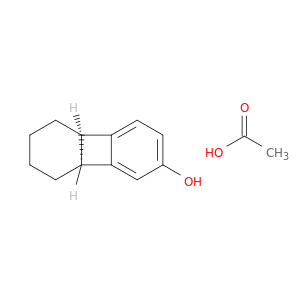 2-Biphenylenol, 4b,5,6,7,8,8a-hexahydro-, acetate, cis-