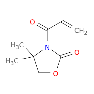 2-Oxazolidinone, 4,4-dimethyl-3-(1-oxo-2-propenyl)-