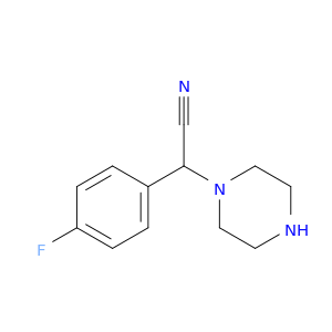 2-(4-Fluorophenyl)-2-(piperazin-1-yl)acetonitrile