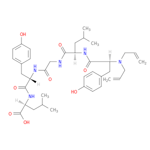L-Leucine,N-[N-[N-[N-(N,N-di-2-propenyl-L-tyrosyl)-D-leucyl]glycyl]-L-tyrosyl]- (9CI)