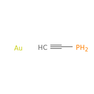Gold, ethynyl(phosphine)-