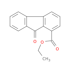 9H-Fluorene-1-carboxylic acid, 9-oxo-, ethyl ester