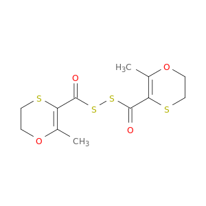 1,4-Oxathiin, 3,3'-(dithiodicarbonyl)bis[5,6-dihydro-2-methyl-