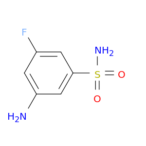 3-Amino-5-fluorobenzene-1-sulfonamide
