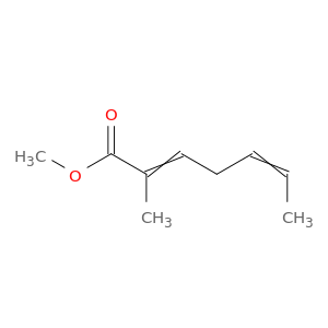 2,5-Heptadienoic acid, 2-methyl-, methyl ester