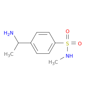 4-(1-Aminoethyl)-N-methylbenzene-1-sulfonamide