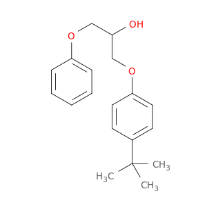 2-Propanol, 1-[4-(1,1-dimethylethyl)phenoxy]-3-phenoxy-