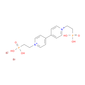 4,4'-Bipyridinium, 1,1'-bis(2-phosphonoethyl)-, dibromide