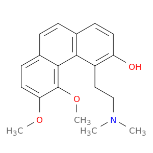 3-Phenanthrenol, 4-[2-(dimethylamino)ethyl]-5,6-dimethoxy-