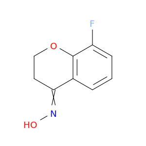 N-(8-Fluoro-3,4-dihydro-2H-1-benzopyran-4-ylidene)hydroxylamine