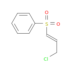 Benzene, [[(1E)-3-chloro-1-propenyl]sulfonyl]-