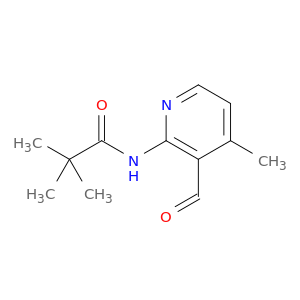 N-(3-formyl-4-methylpyridin-2-yl)-2,2-dimethylpropanamide