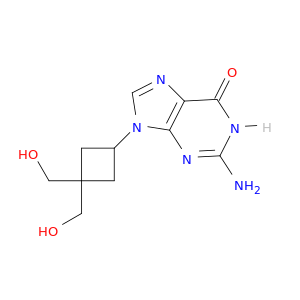 6H-Purin-6-one,2-amino-9-[3,3-bis(hydroxymethyl)cyclobutyl]-1,9-dihydro-