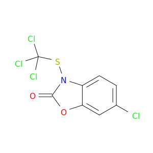 2(3H)-Benzoxazolone,6-chloro-3-[(trichloromethyl)thio]-