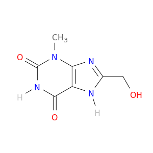 1H-Purine-2,6-dione,3,9-dihydro-8-(hydroxymethyl)-3-methyl-