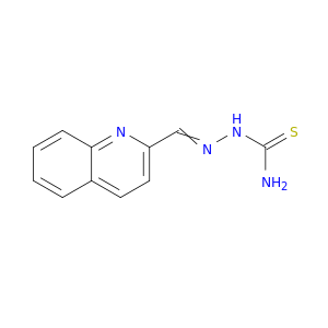 (quinolin-2-ylmethylideneamino)thiourea