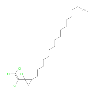 Cyclopropane, 1-chloro-2-hexadecyl-1-(trichloroethenyl)-