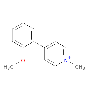 Pyridinium, 4-(2-methoxyphenyl)-1-methyl-