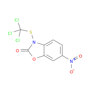 6-nitro-3-[(trichloromethyl)sulfanyl]-1,3-benzoxazol-2(3h)-one