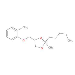 2-methyl-4-[(2-methylphenoxy)methyl]-2-pentyl-1,3-dioxolane