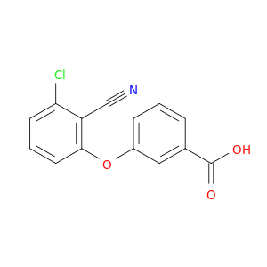 3-(3-Chloro-2-cyanophenoxy)benzoic Acid