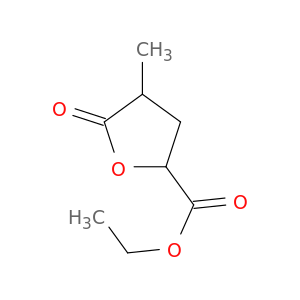 2-Furancarboxylic acid, tetrahydro-4-methyl-5-oxo-, ethyl ester
