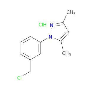 1-[3-(Chloromethyl)phenyl]-3,5-dimethyl-1H-pyrazole Hydrochloride