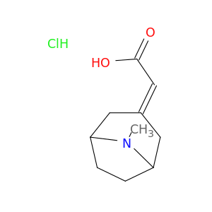 2-{8-methyl-8-azabicyclo[3.2.1]octan-3-ylidene}acetic acid hydrochloride