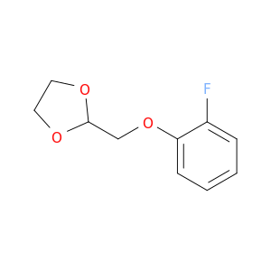 1,3-Dioxolane,2-[(2-fluorophenoxy)methyl]-
