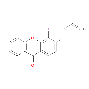 9H-Xanthen-9-one, 4-iodo-3-(2-propenyloxy)-