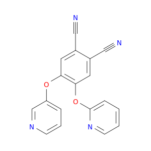 1,2-Benzenedicarbonitrile, 4-(2-pyridinyloxy)-5-(3-pyridinyloxy)-