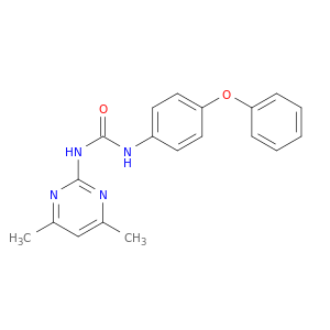 Urea, N-(4,6-dimethyl-2-pyrimidinyl)-N'-(4-phenoxyphenyl)-