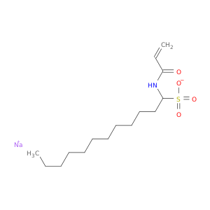 SODIUM 1-(PROP-2-ENOYLAMINO)DODECANE-1-SULFONATE