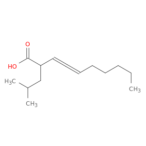 3,4-Decadienoic acid, 2-(2-methylpropyl)-