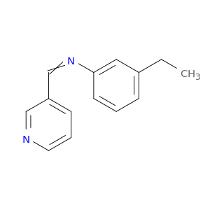 BENZENAMINE, 3-ETHYL-N-(3-PYRIDINYLMETHYLENE)-