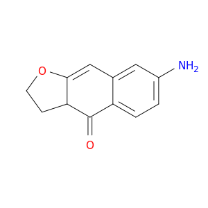 Naphtho[2,3-b]furan-4(2H)-one, 7-amino-3,3a-dihydro-