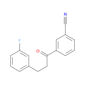 3-[3-(3-氟苯基)-1-氧丙基]苯腈