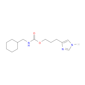 3-(1H-咪唑-5-基)丙基N-(环己基甲基)氨基甲酸酯