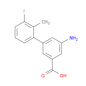 3-Amino-5-(3-fluoro-2-methylphenyl)benzoic acid