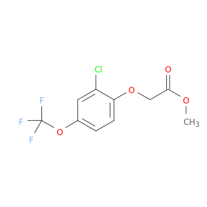 乙酸,2-[2-氯-4-(三氟甲氧基)苯氧基]-,甲酯