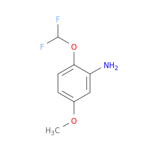 2-(difluoromethoxy)-5-methoxyaniline
