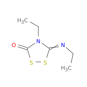 1,2,4-Dithiazolidin-3-one, 4-ethyl-5-(ethylimino)-
